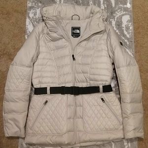 The North Face belted jacket
